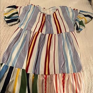 Lou & Grey Multicolor Striped Dress